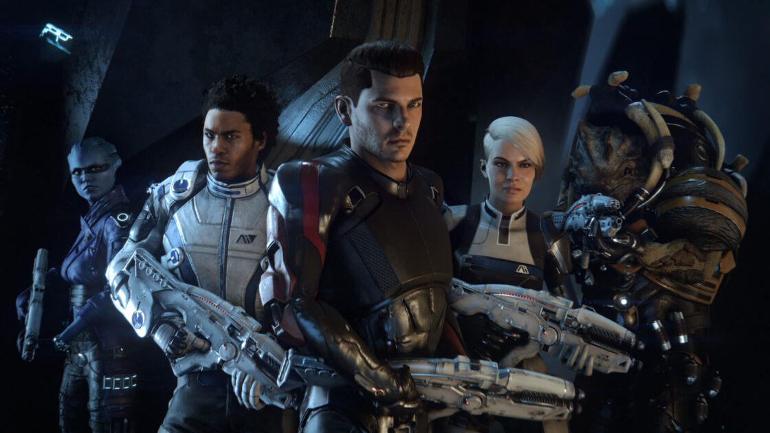 The cast of Mass Effect: Andromeda