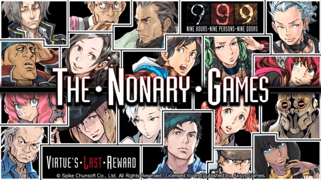 Zero Escape: The Nonary Games' title screen